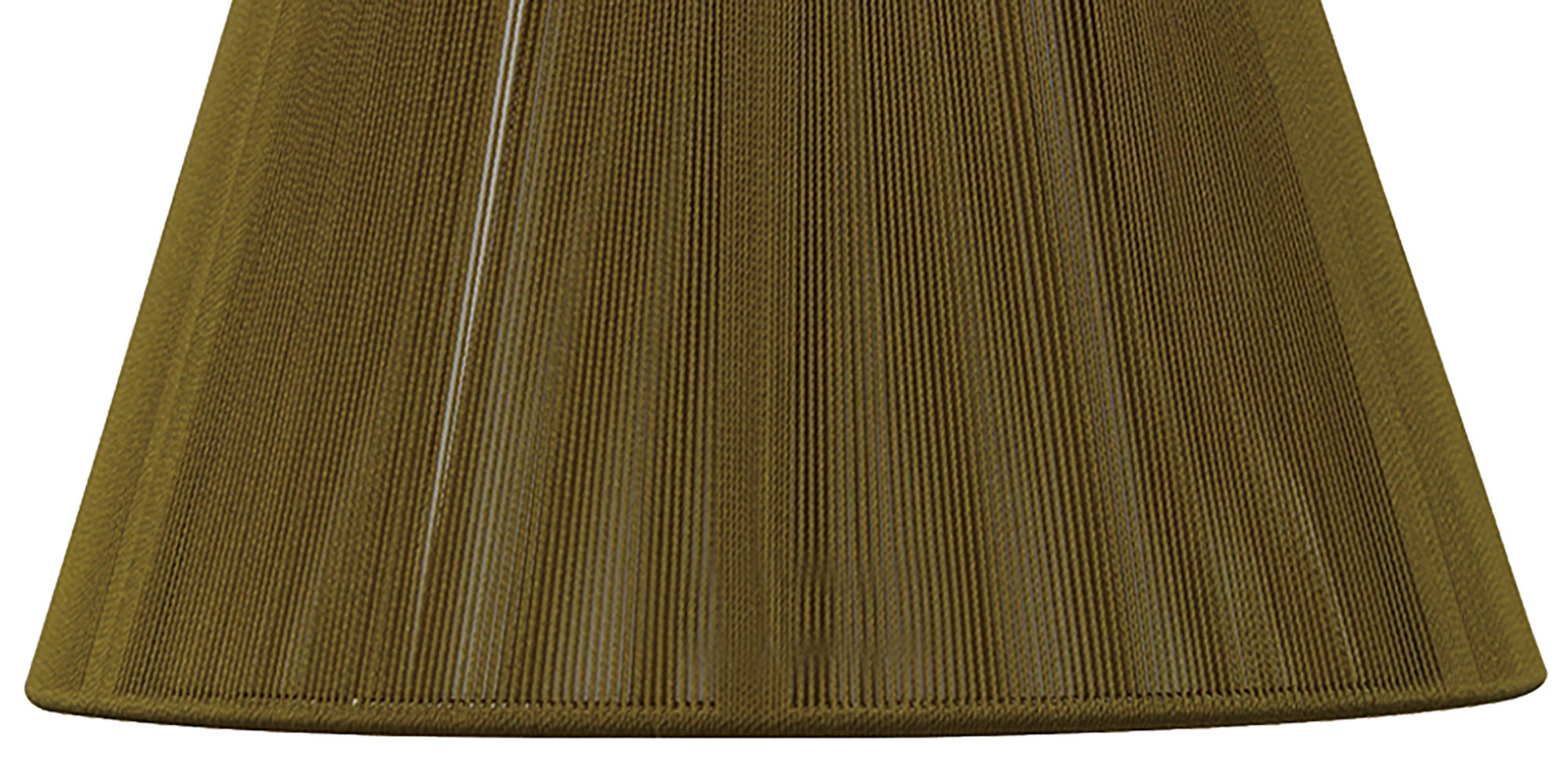 Silk 40cm String Shade Olive MS073  Mantra Fusion Silk String Shades